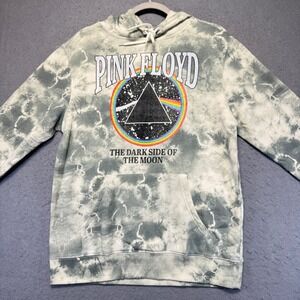 Pink Floyd The Dark Side of the Moon Tie Dye Hoodie Sweatshirt Men's Size M